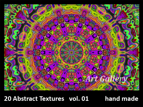Abstract textures, vol. 01